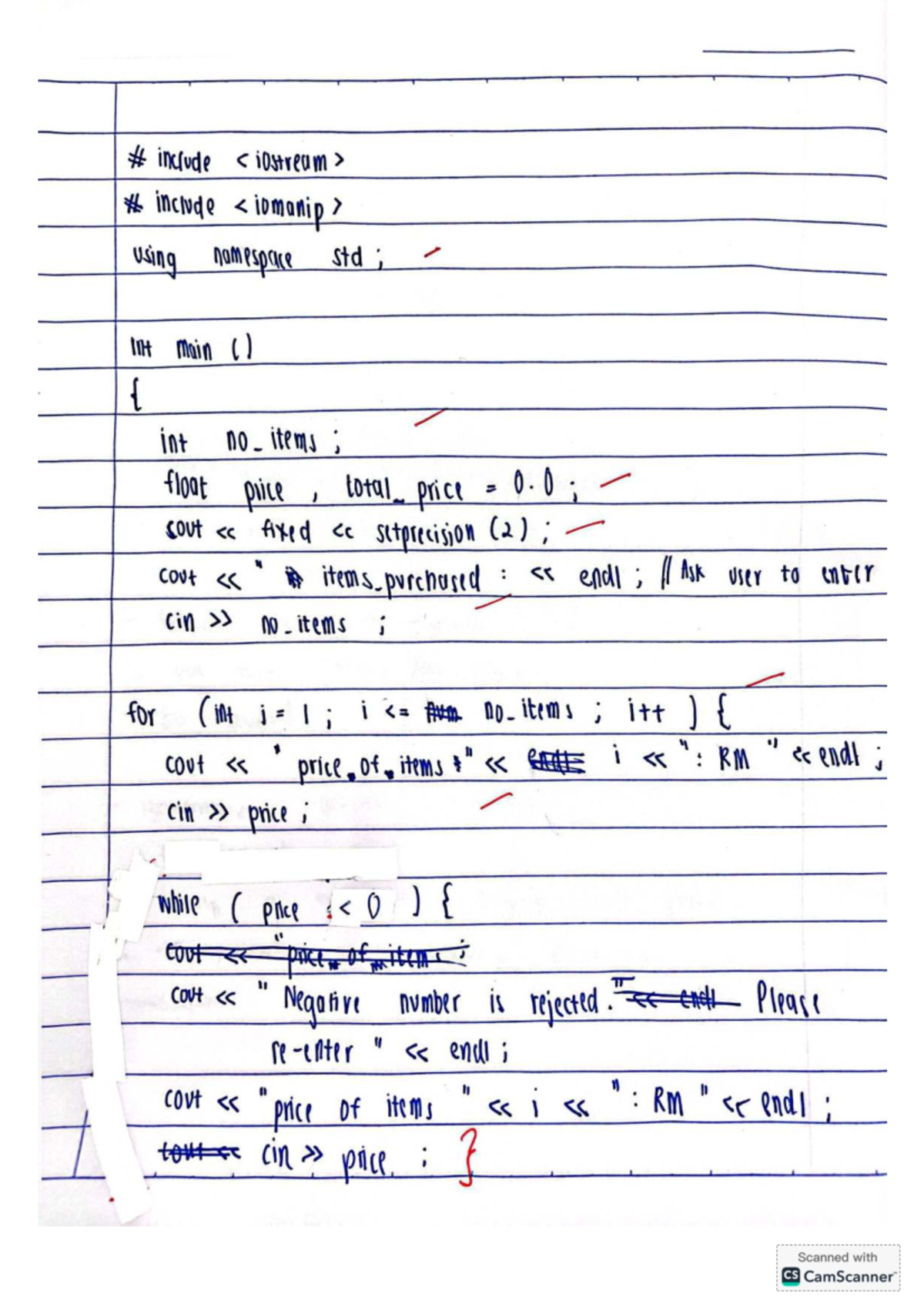 Lab Exercise 3: Using Namespace and Item Price Calculation - Studocu
