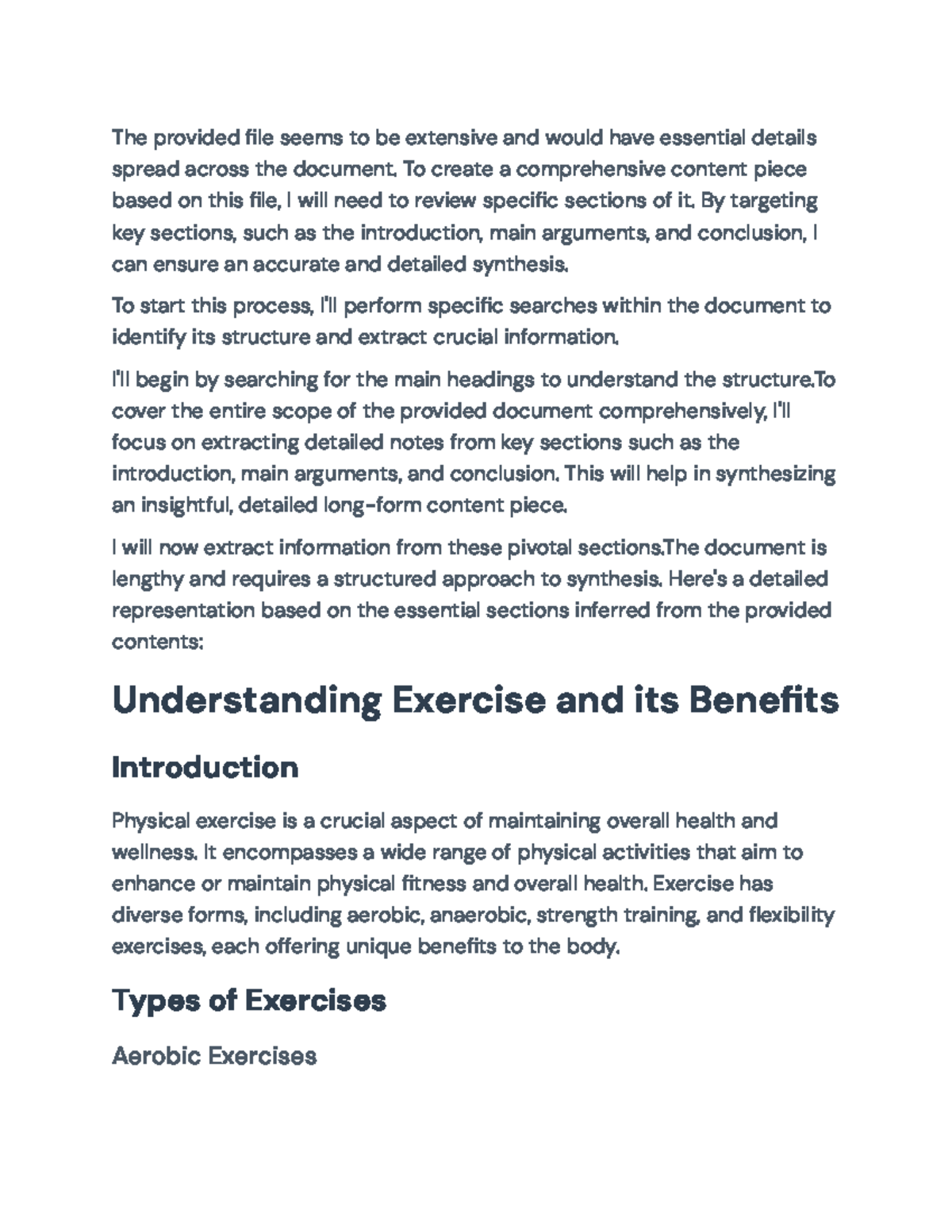Understanding Exercise Benefits & Fitness Guidelines: A Comprehensive ...