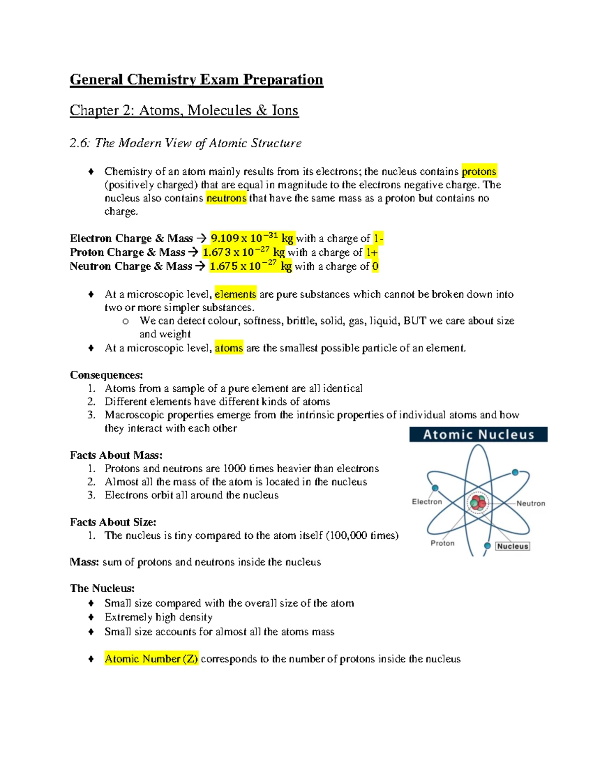 CHEM 205 Syllabus: General Chemistry I Course Outline and Details - Studocu