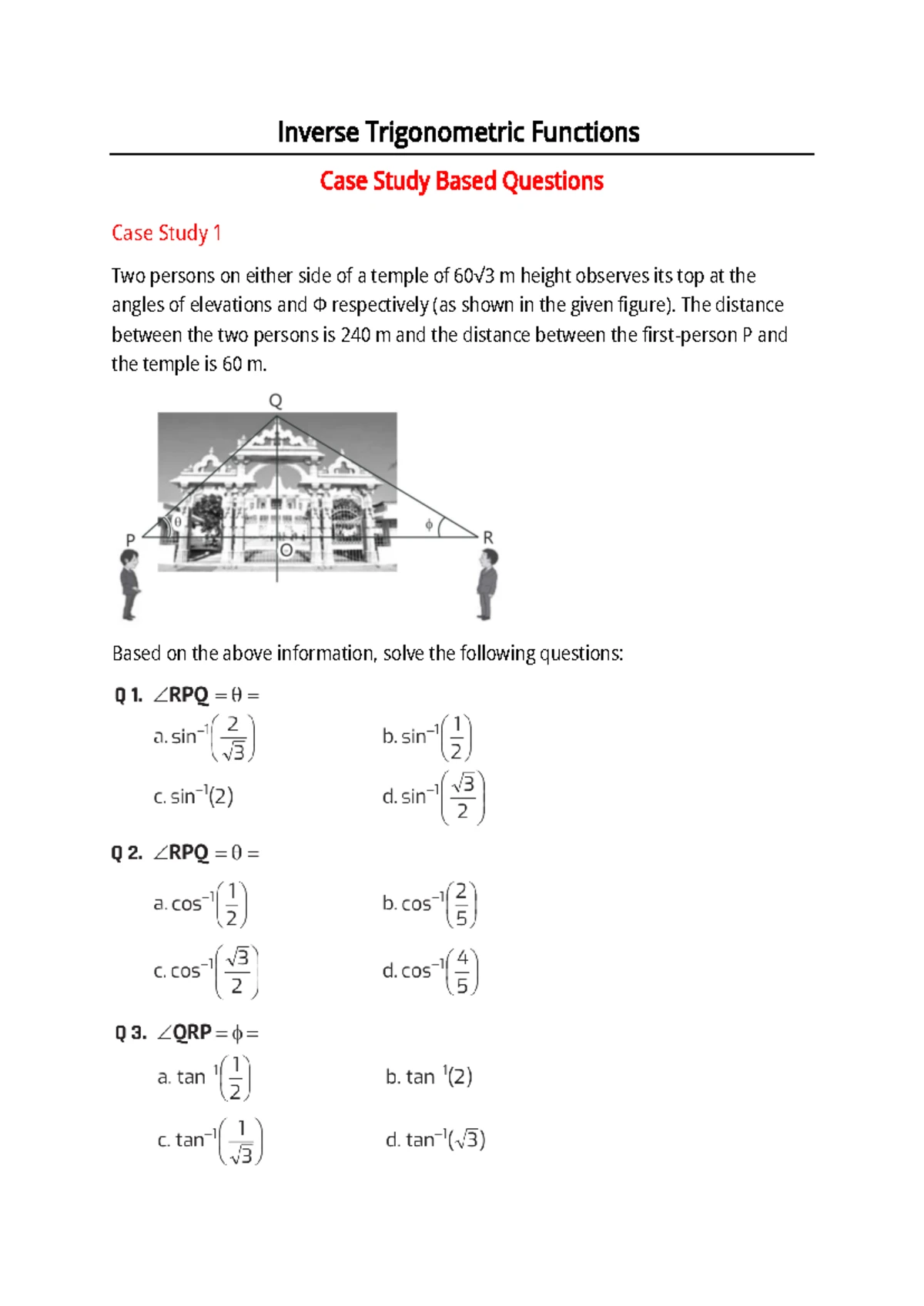 Selfstudys com file - It was a very interesting file - Case Study Based ...