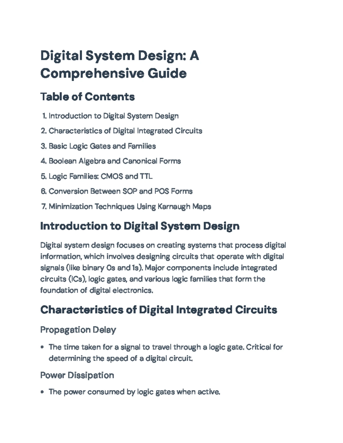 Comprehensive Guide to Digital System Design and Boolean Algebra - This ...