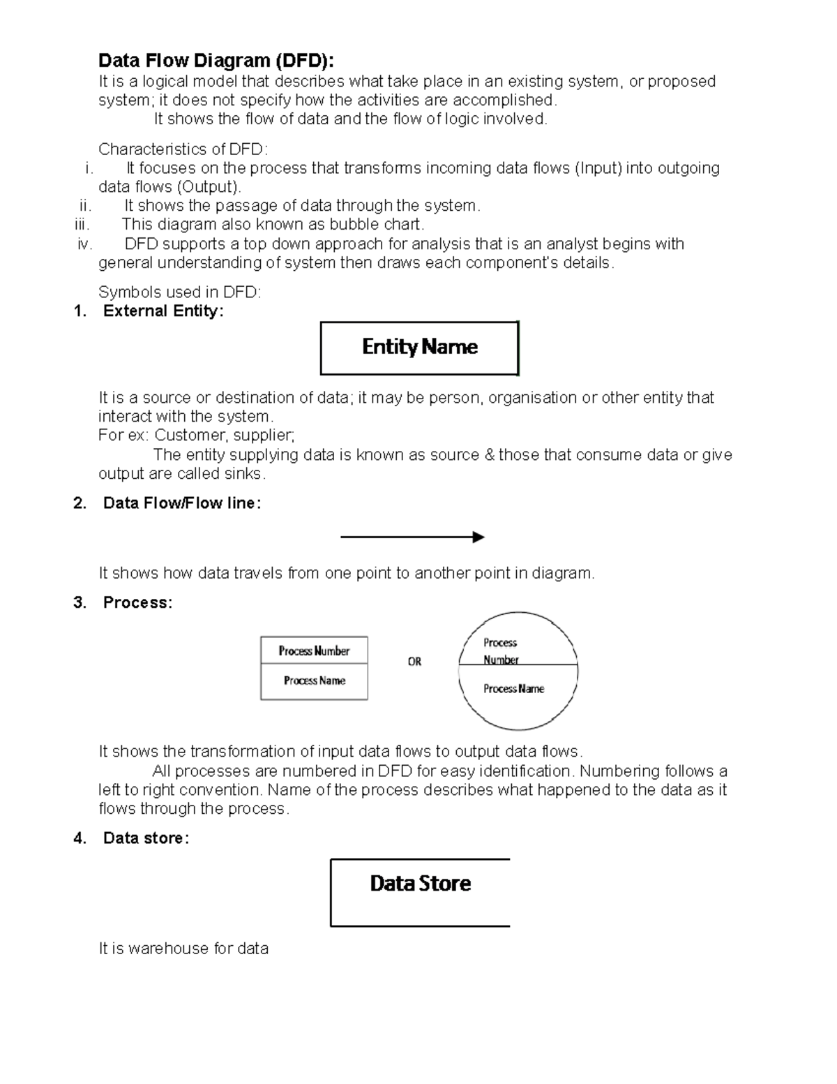 Data Flow Diagram (DFD) - Unit 3 Analysis & System Design Tools - Studocu