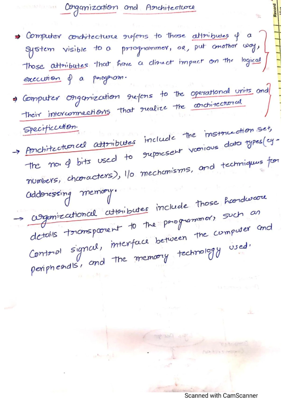 COA Unit 1 - Functional Units and Interconnections in Digital Systems ...