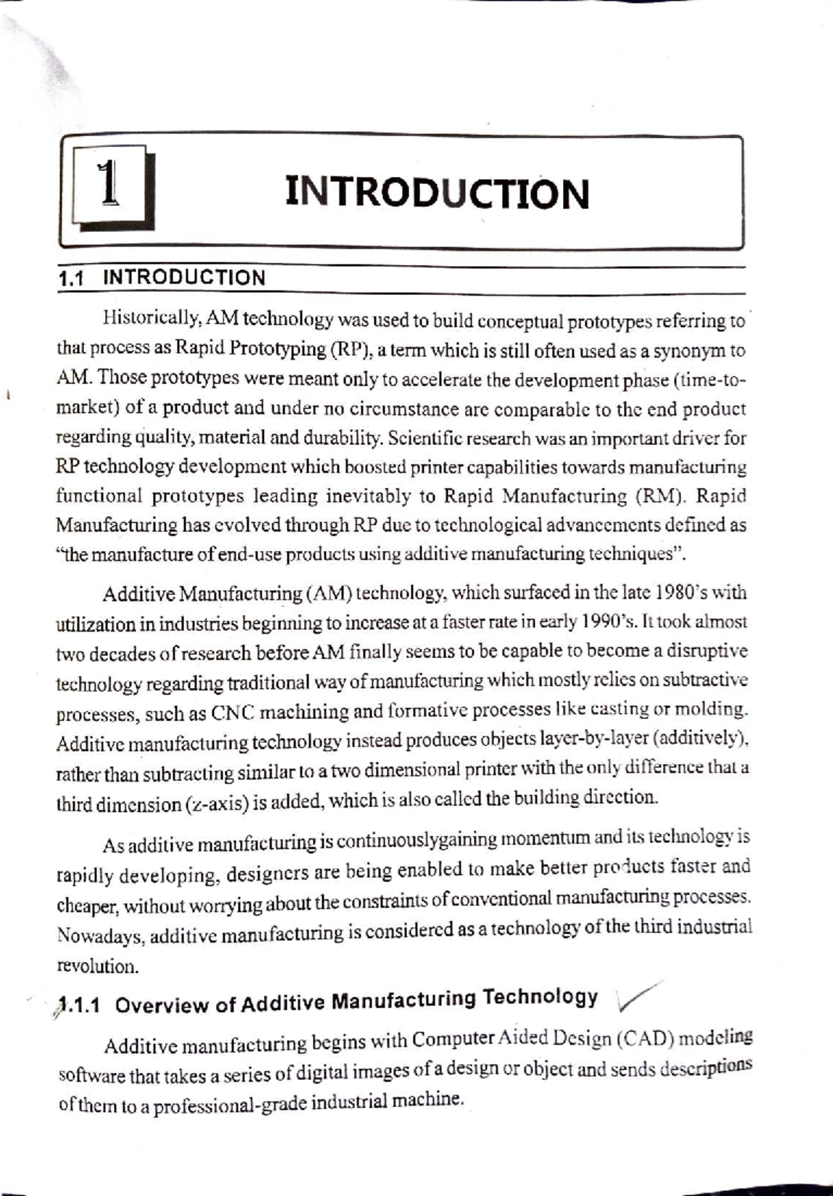 AM 1 Unit - Comprehensive Notes on Additive Manufacturing - Studocu