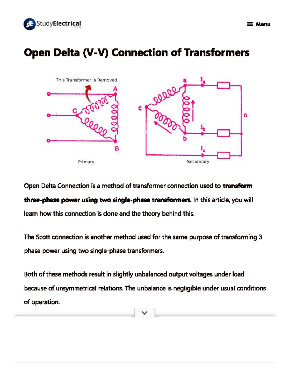BB - Open Delta Connection of Transformers: Theory & Applications - Studocu