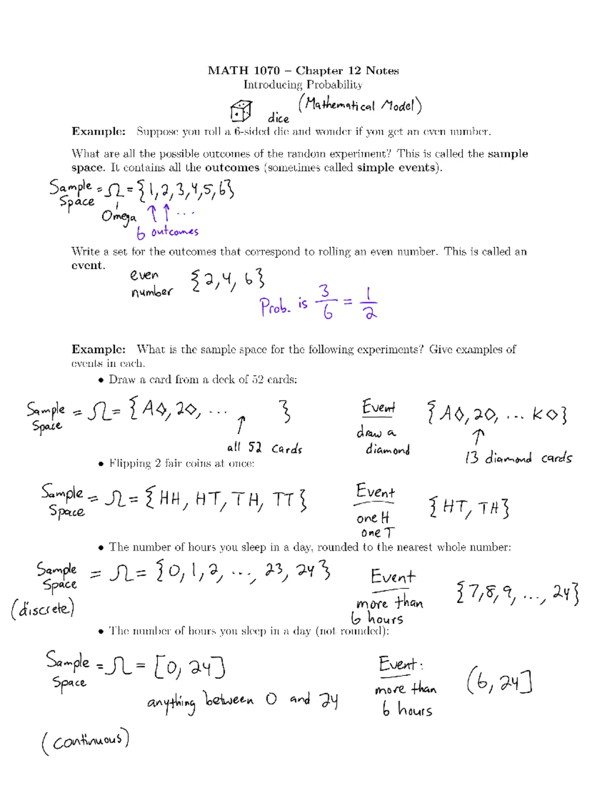 MATH 1070 Chapter 21 Notes: Comparing Two Independent Means - Studocu