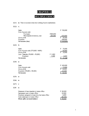 Solution Manual Advanced Accounting by Guerrero & Peralta Chapter-4 ...