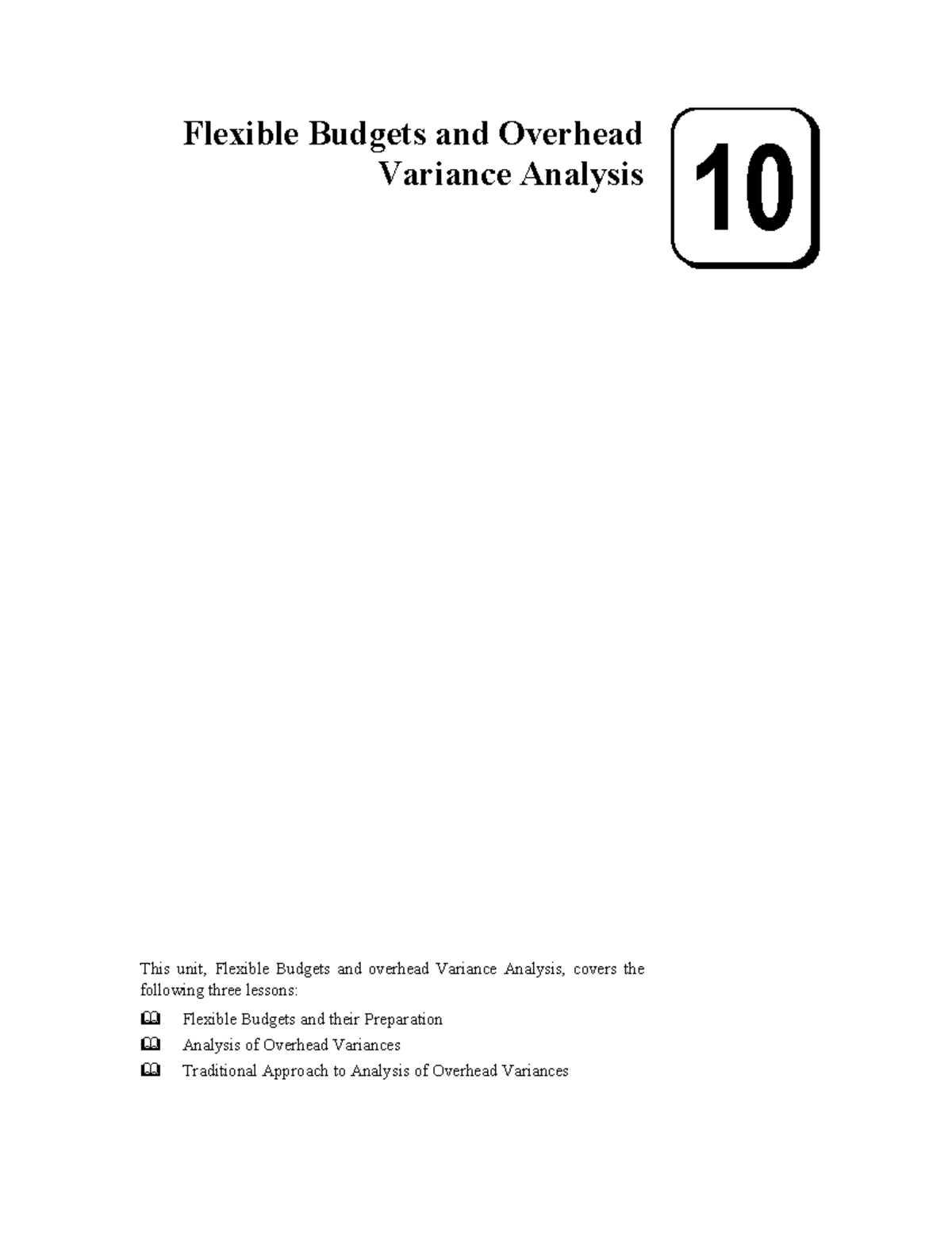Flexible Budgets & Overhead Variance Analysis (Management Accounting ...