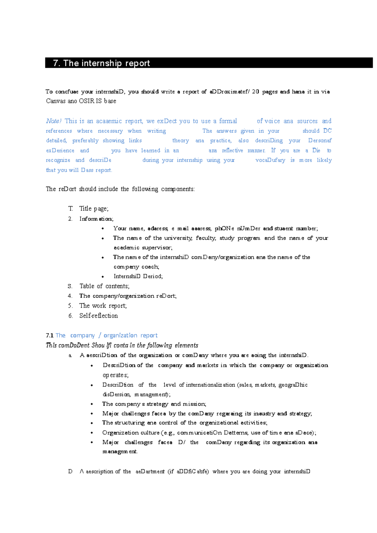 Internship Report Writing Guide 2022-2023: Key Components & Tips ...