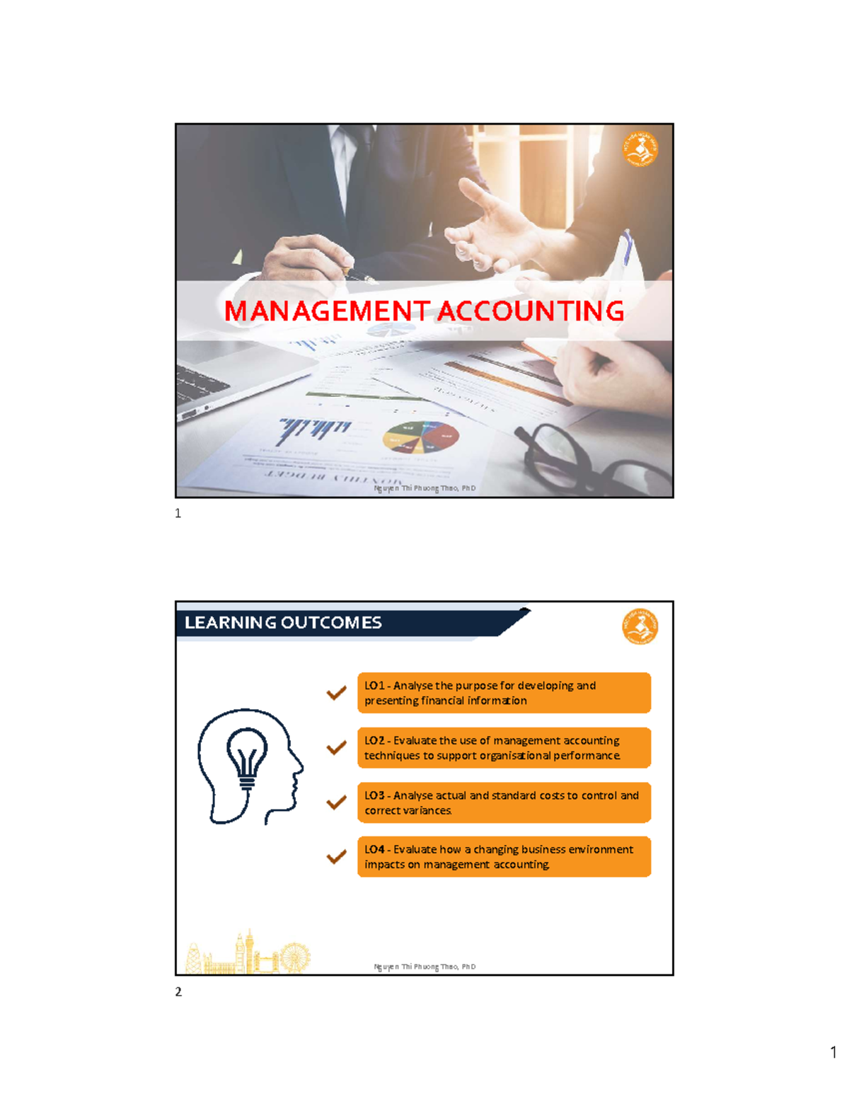 MA-2024-LO3: Understanding Variance Analysis in Management Accounting ...