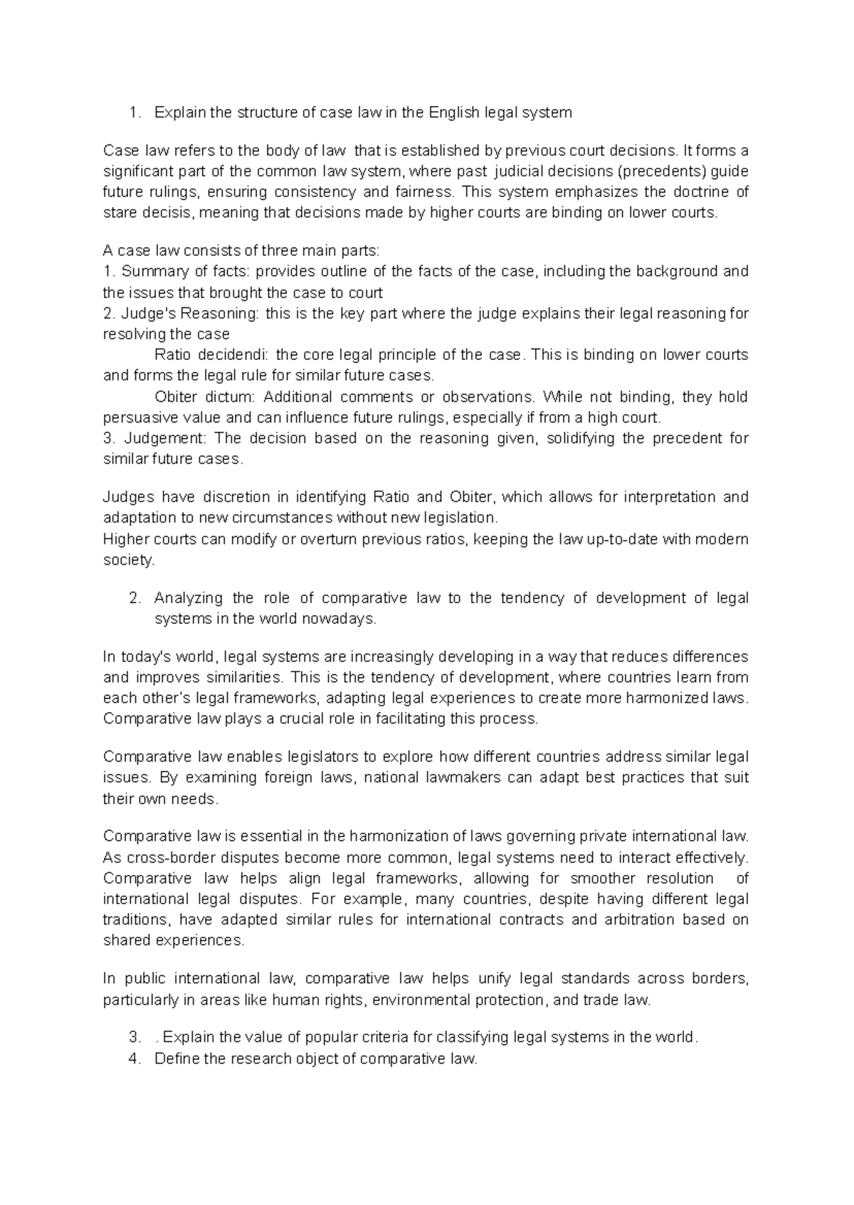 Company Law - Final Exam Revision Guide and Case Law Insights - Studocu