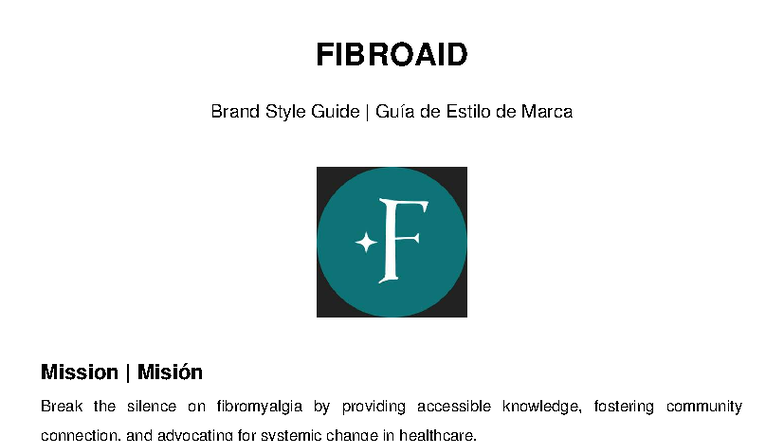 Fibroaid Brand Style Guide Preview - FIBROAID Brand Style Guide | Guía ...