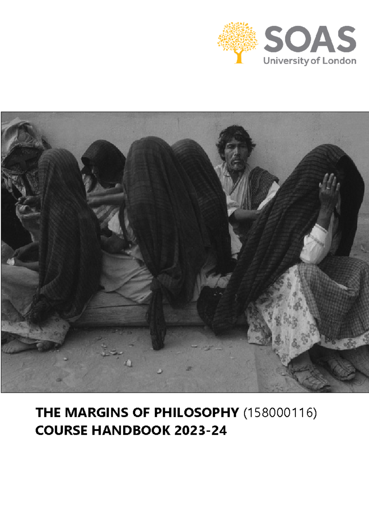 MOP Course Handbook 2023-24 - THE MARGINS OF PHILOSOPHY (158000116 ...