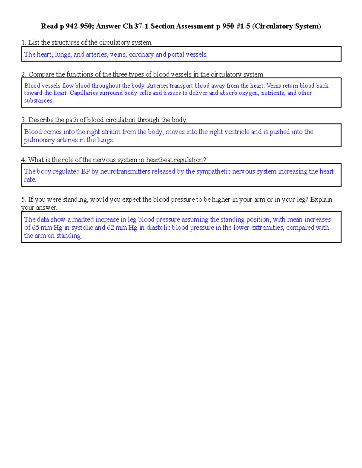 Copy of Ch 37-1 Section Assessment p 950 #1-5 - Read p 942-950; Answer ...