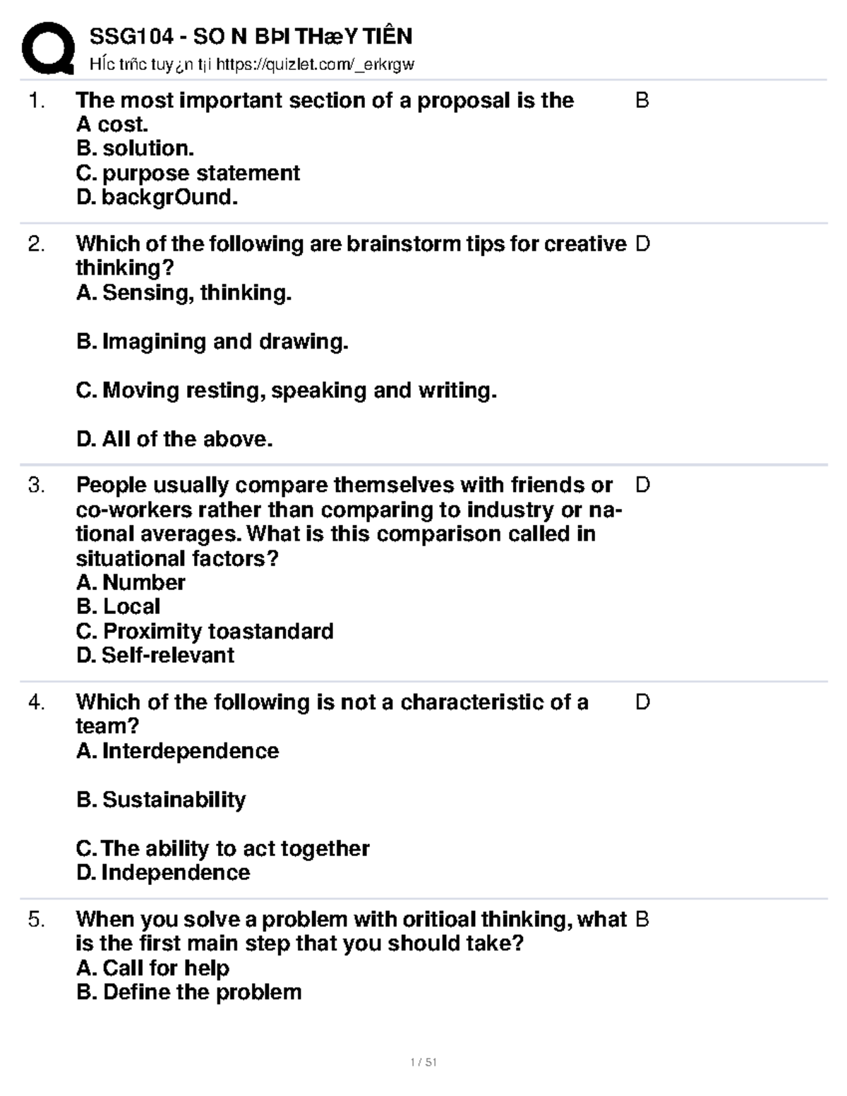 SSG104 Final Exam Study Notes on Communication Skills - Studocu
