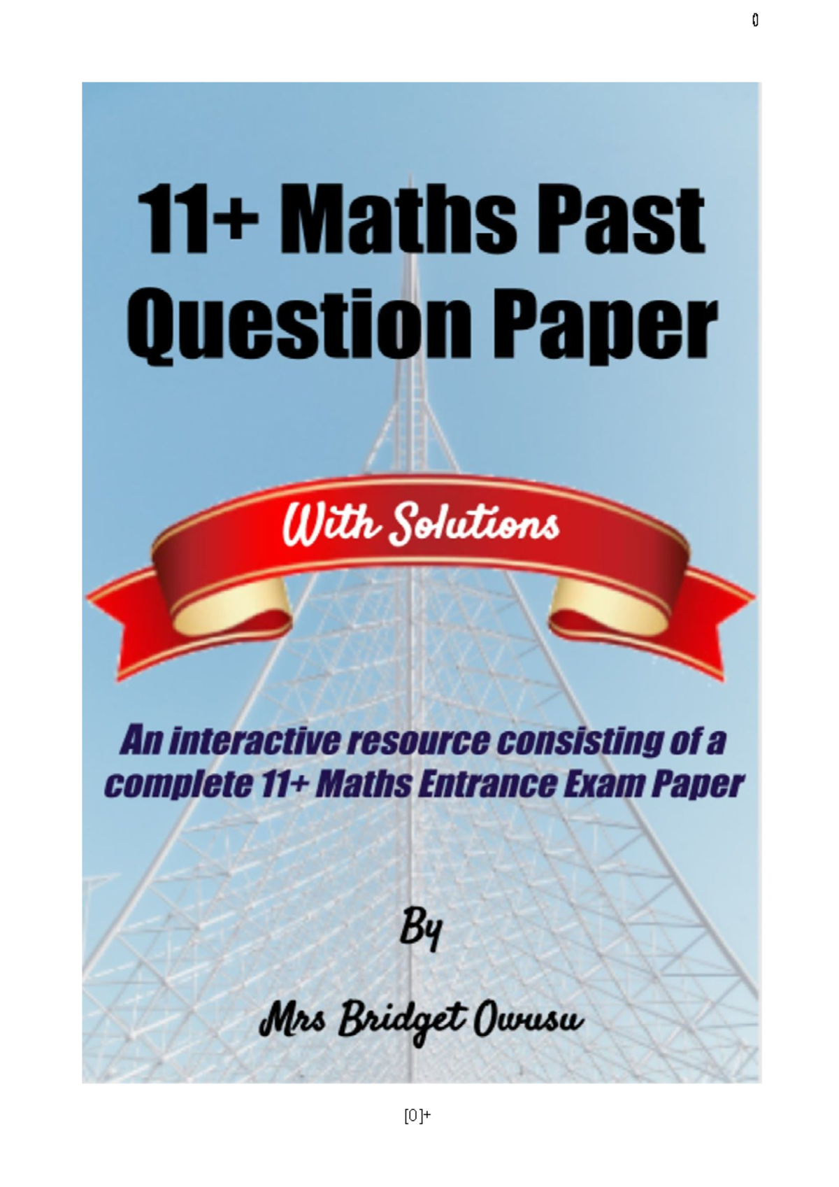 11+ Maths Past Exam Questions & Solutions (Bridget Owusu) - Studocu