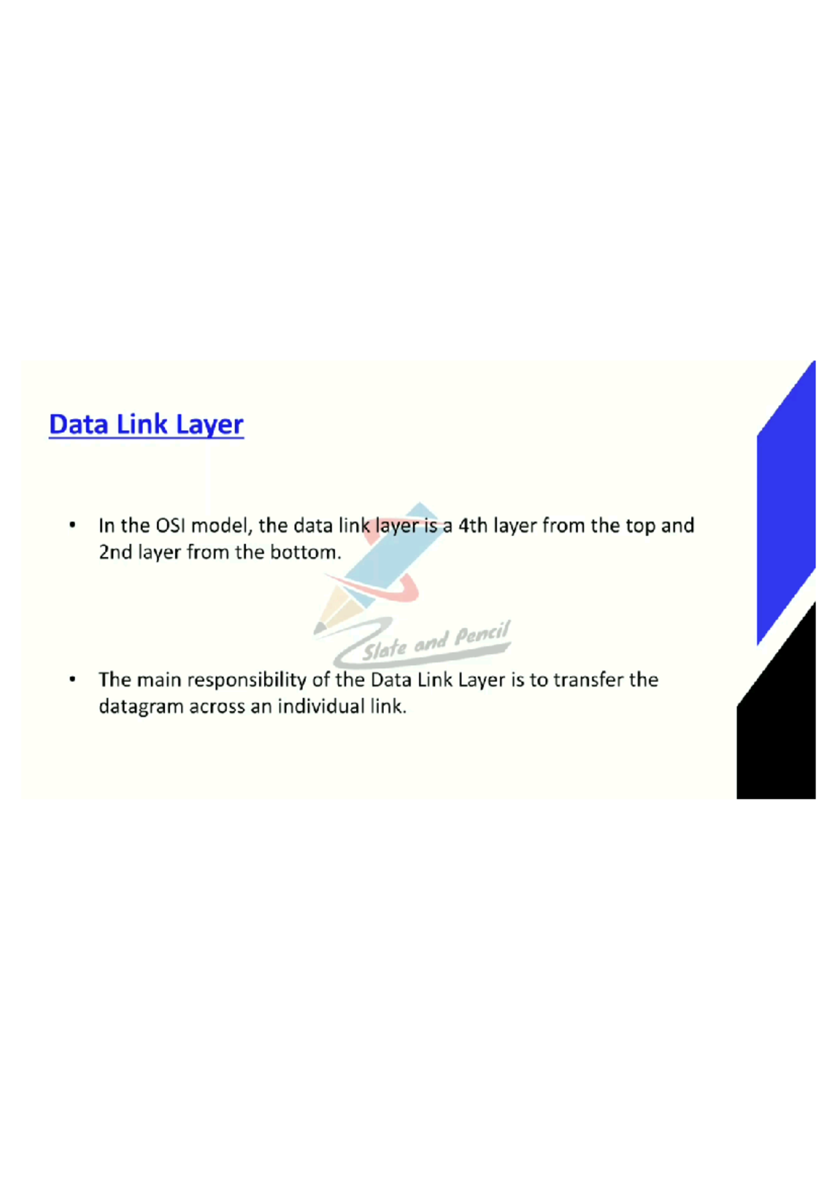S6 CNmod 2 Part 1: Understanding the Data Link Layer in OSI Model - Studocu