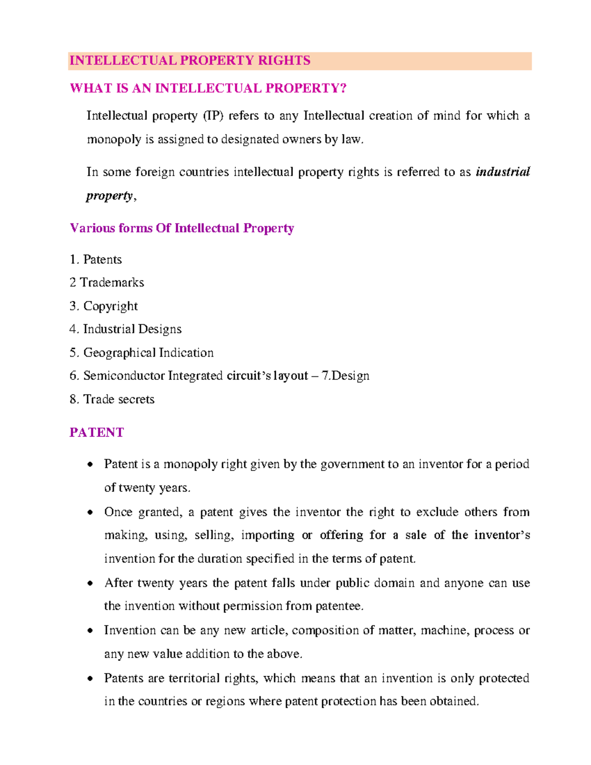 Research Methodology - IPR: Exploring Intellectual Property Rights ...