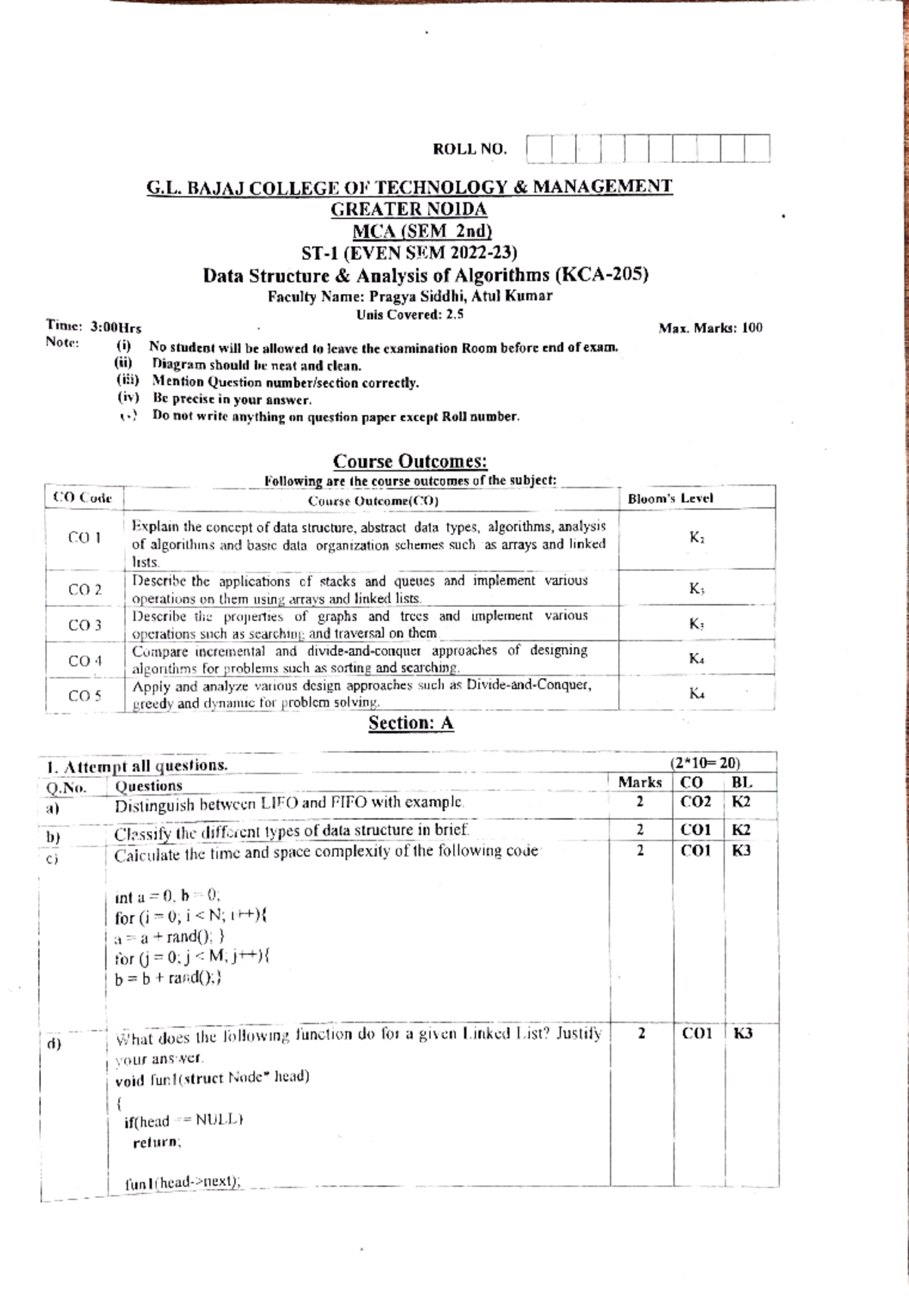 ST1 Midterm Question Paper - Comprehensive Review Guide - Studocu