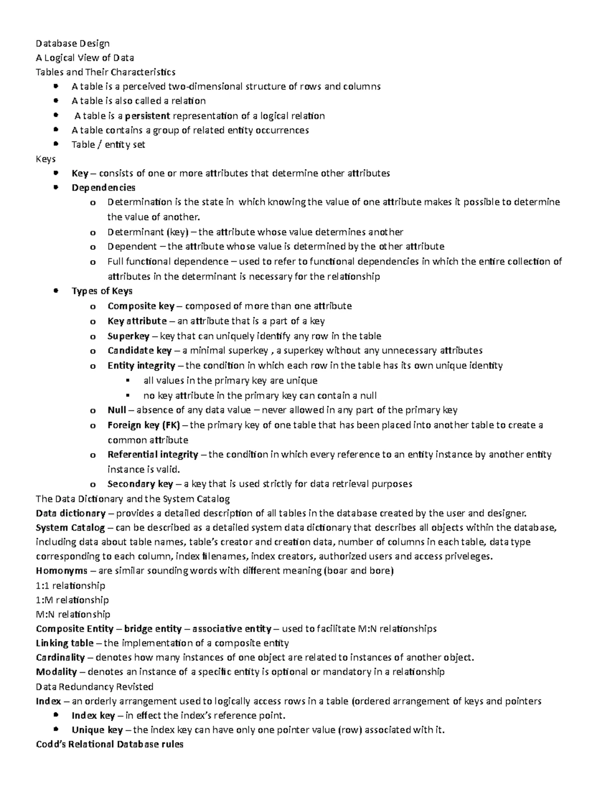 C170 Final Exam: Normalization & Database Design Assessment - Studocu