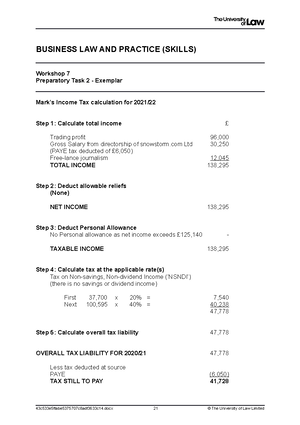 2122 blp ws02 ce01 guide - BUSINESS LAW AND PRACTICE (KNOWLEDGE) Unit 2 ...