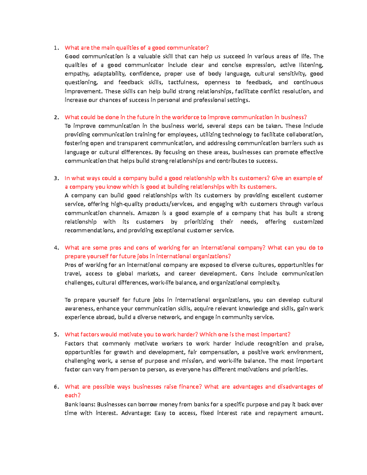 Effective Communication Strategies in ENM401 Speaking Class - Studocu