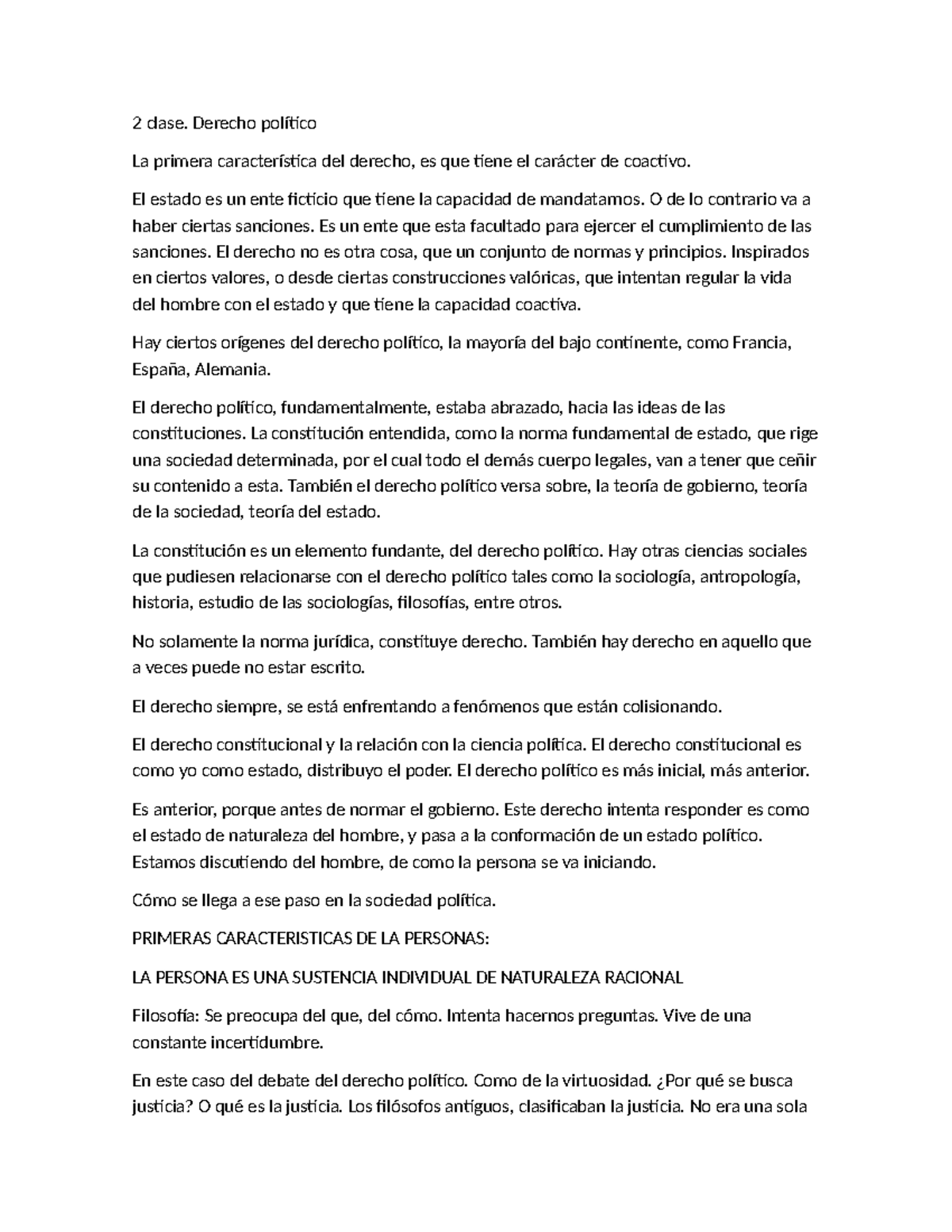 Derecho Político y Filosofía: Análisis Crítico de la Constitución II ...