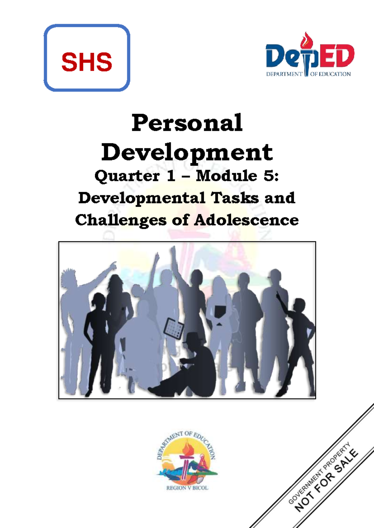 Per Dev 11 Q1 Module 5: Adolescent Development Tasks & Challenges - Studocu