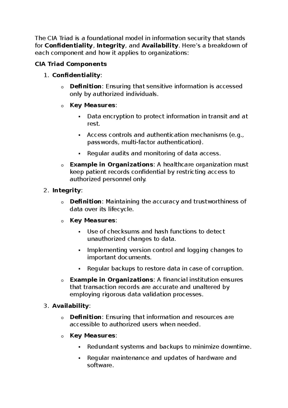 Info Sec Notes 4: Understanding Encryption and Decryption Concepts ...