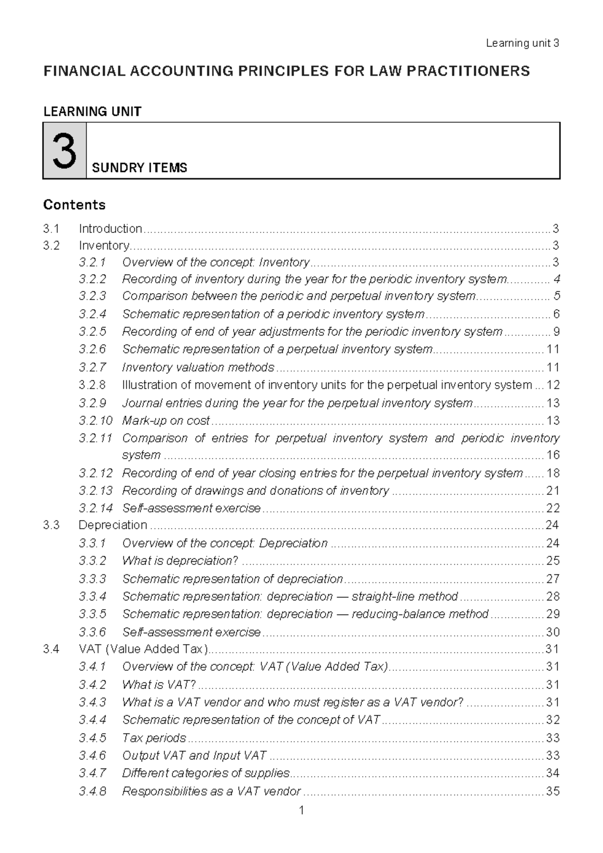 FAC1503 2025 Learning Unit 3: Financial Accounting Principles for Law ...