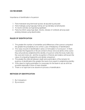 C5 CDI 101 - Chapter 5B - Lessons in CDI 101 - Fundamentals of Criminal ...