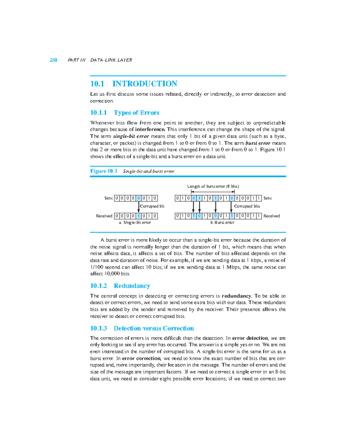 CN Module 2: Understanding Error Detection & Correction Techniques ...