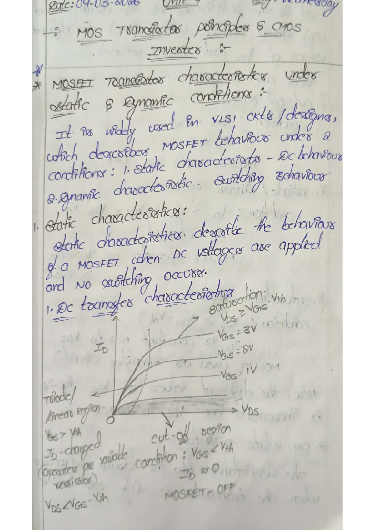 VLSI UNIT 4 Notes: Enhancing Knowledge in VLSI Concepts - Studocu