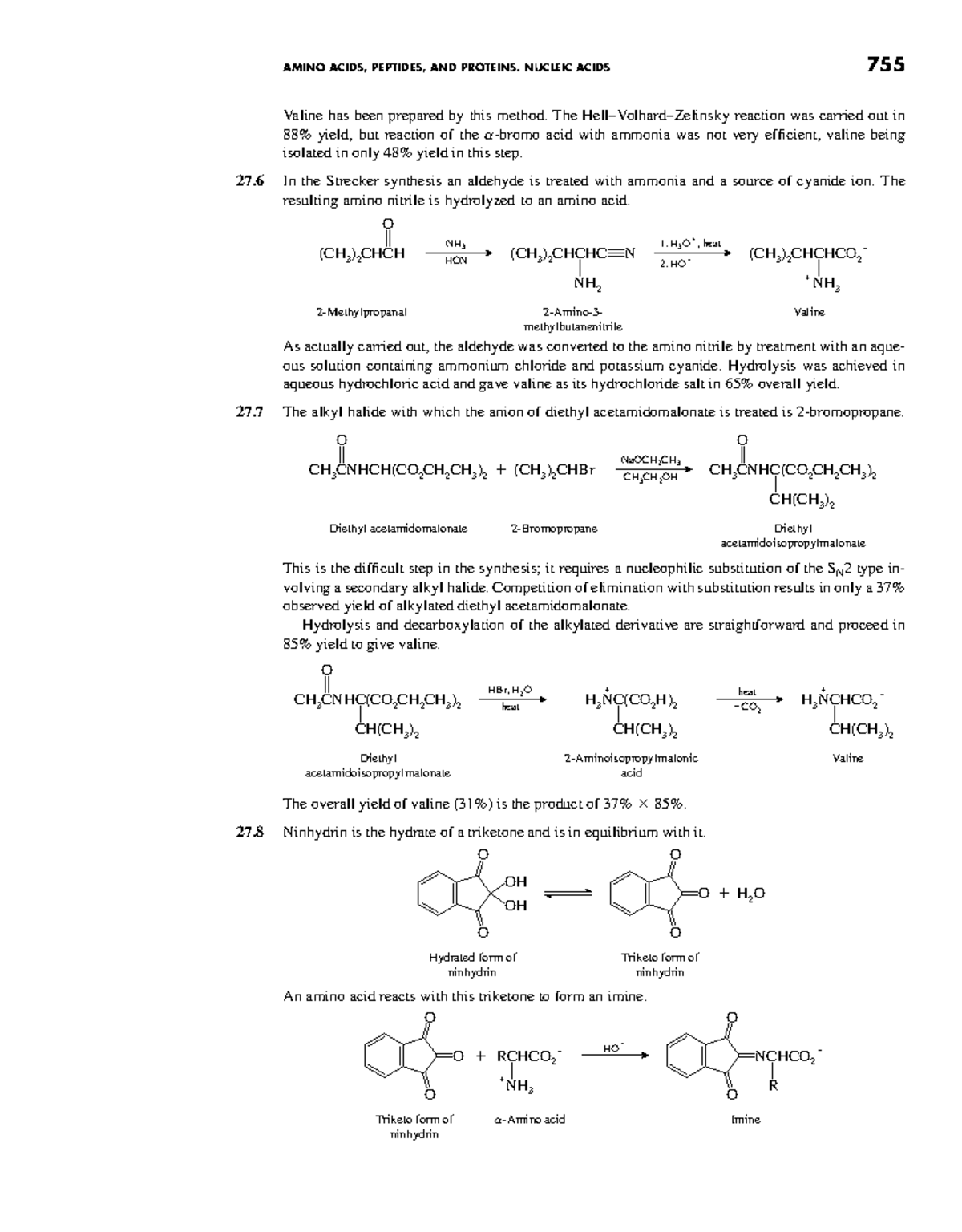 Organic Chemistry 4th Ed: Amino Acids & Peptides (755) - Studocu