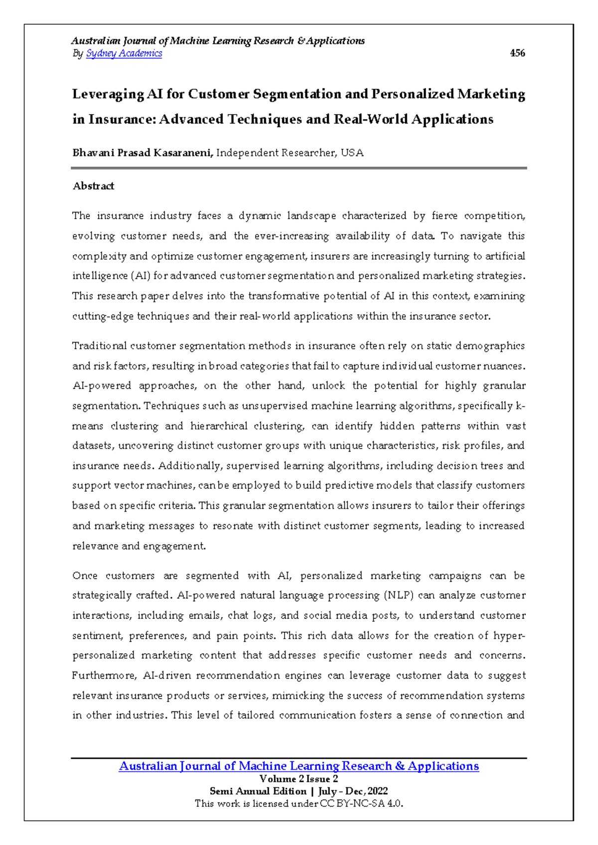 AI-Driven Customer Segmentation & Marketing in Insurance: Insights ...