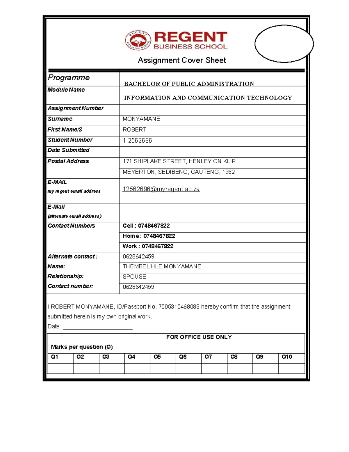 HBFB1181 Basic Finance & Budgeting - FA1 Assignment Jan-Jun 2024 - Studocu