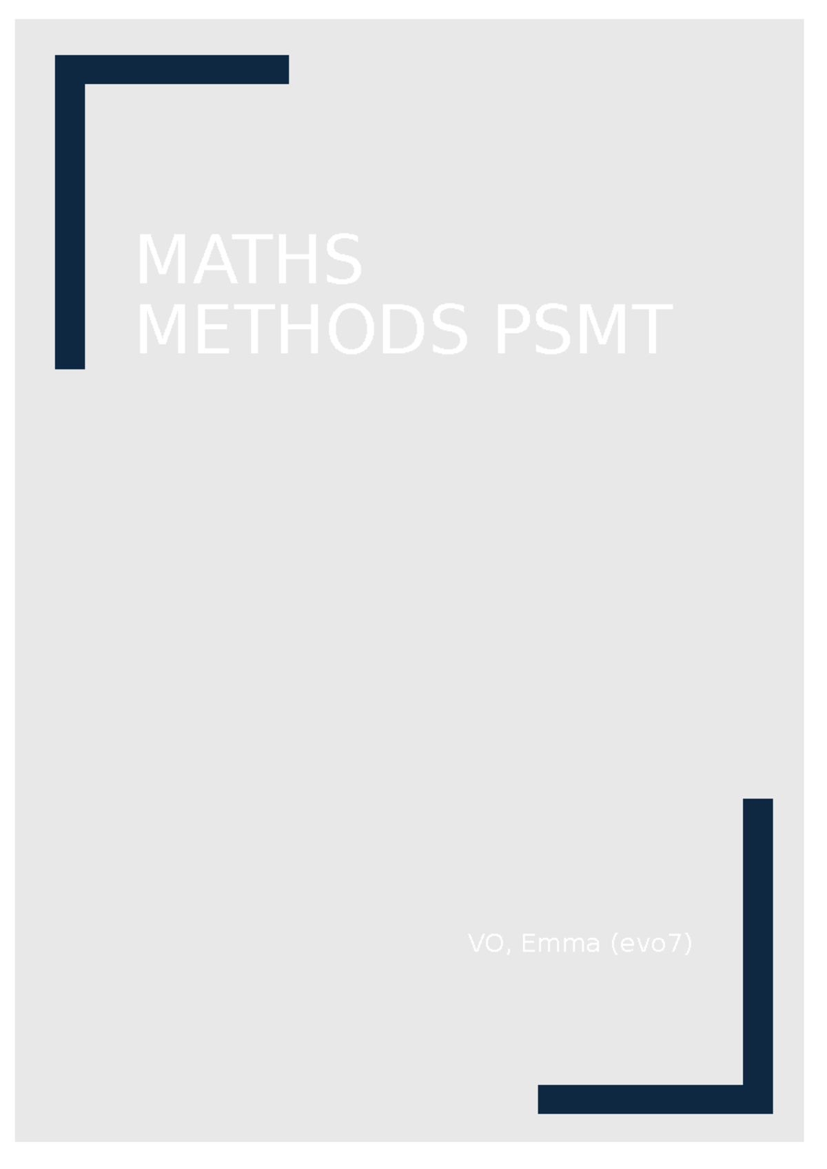 Math PSMT Logo Design Report - Year 12 Analysis and Evaluation - Studocu