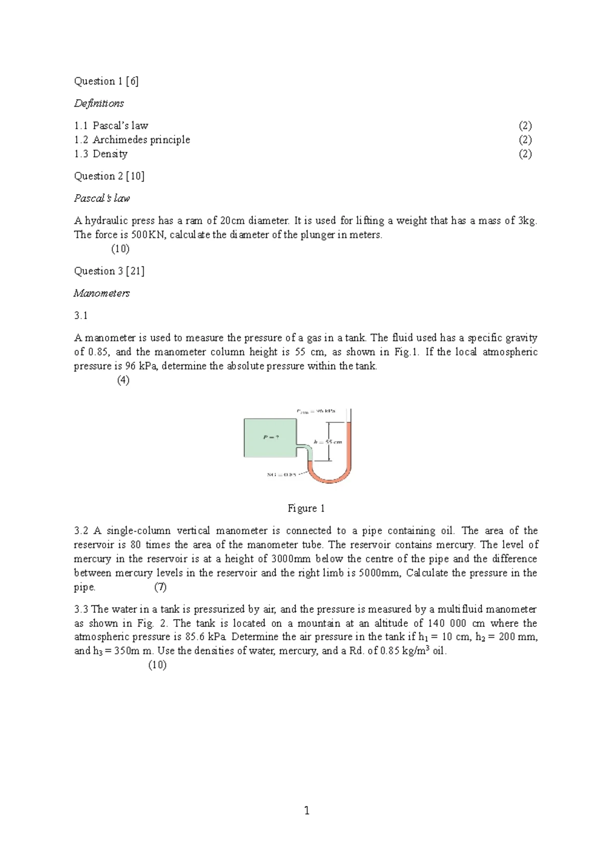Marine Science Test 2: Physical Science & Maritime Studies 2024 - Studocu
