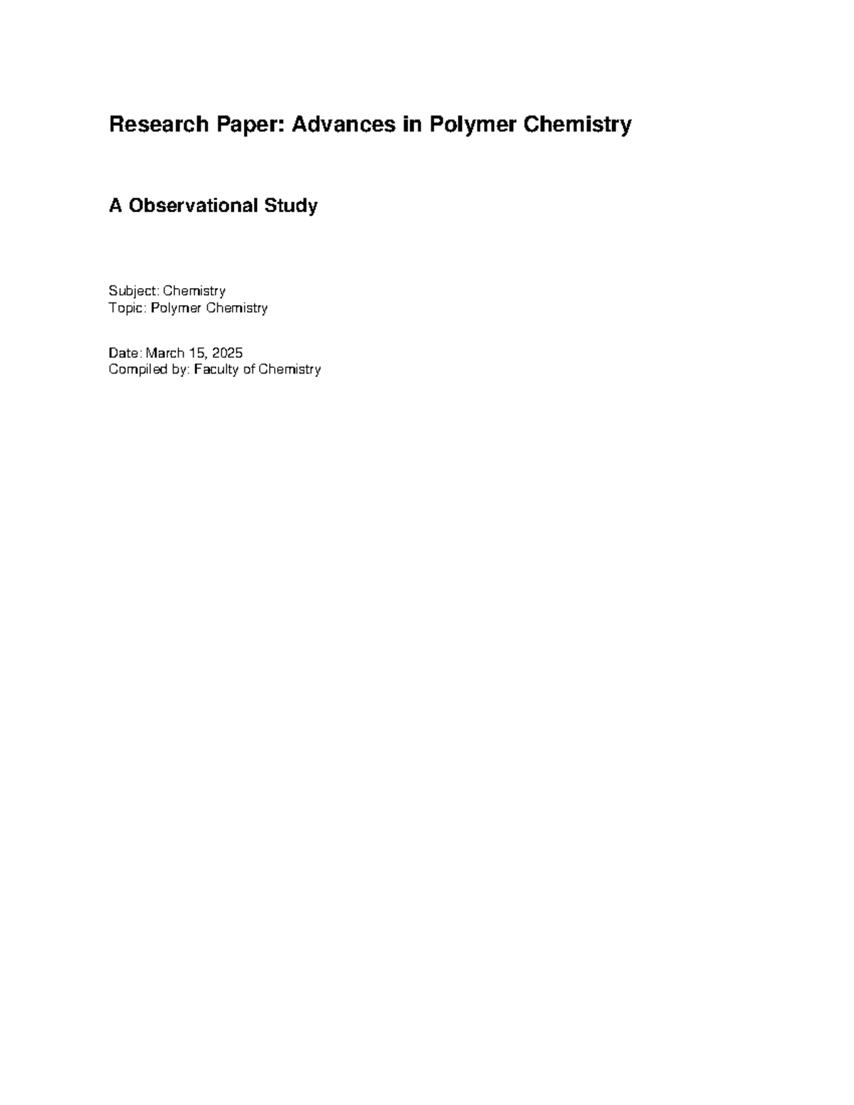 75518190000-682512.pdf - Research Paper: Advances in Polymer Chemistry ...