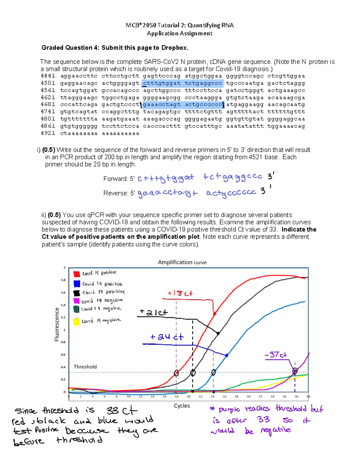 RNA Processing Seminar 2: Quantifying RNA Application Assignment - Studocu