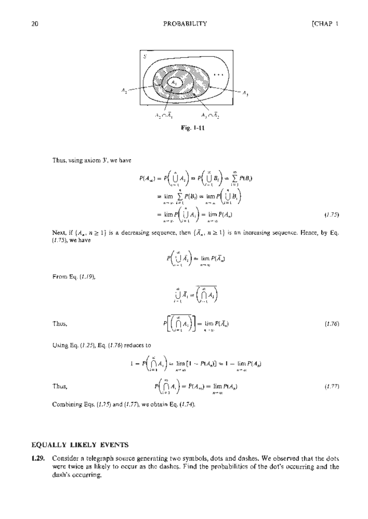 Lecture 2: Questions from Schaum's Probability Theory and Problems ...