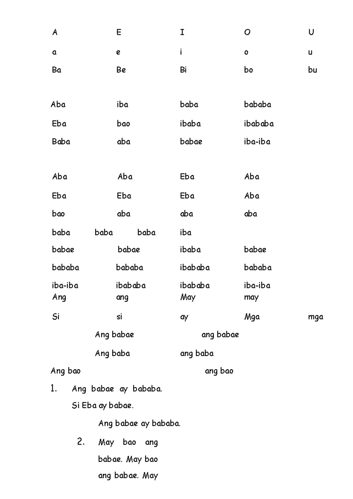 Babasahin-2-none: Reading Materials for Language Learning - Studocu