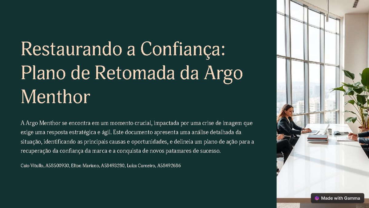 Marketing - Restaurando-a-Confianca-Plano-de-Retomada-da-Argo-Menthor ...