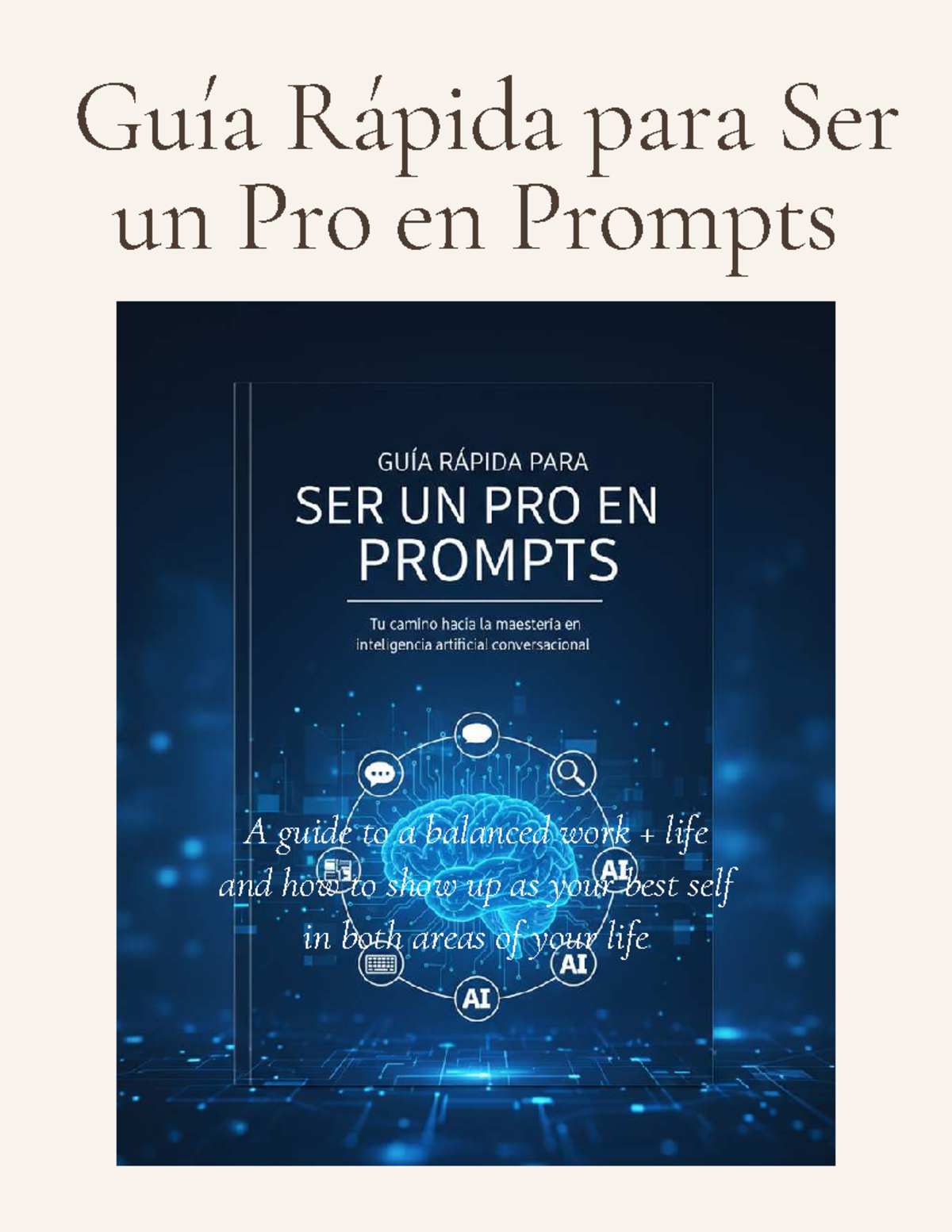 Mini Guía Rápida: Domina Prompts con ChatGPT e IA Visual (20250926 ...