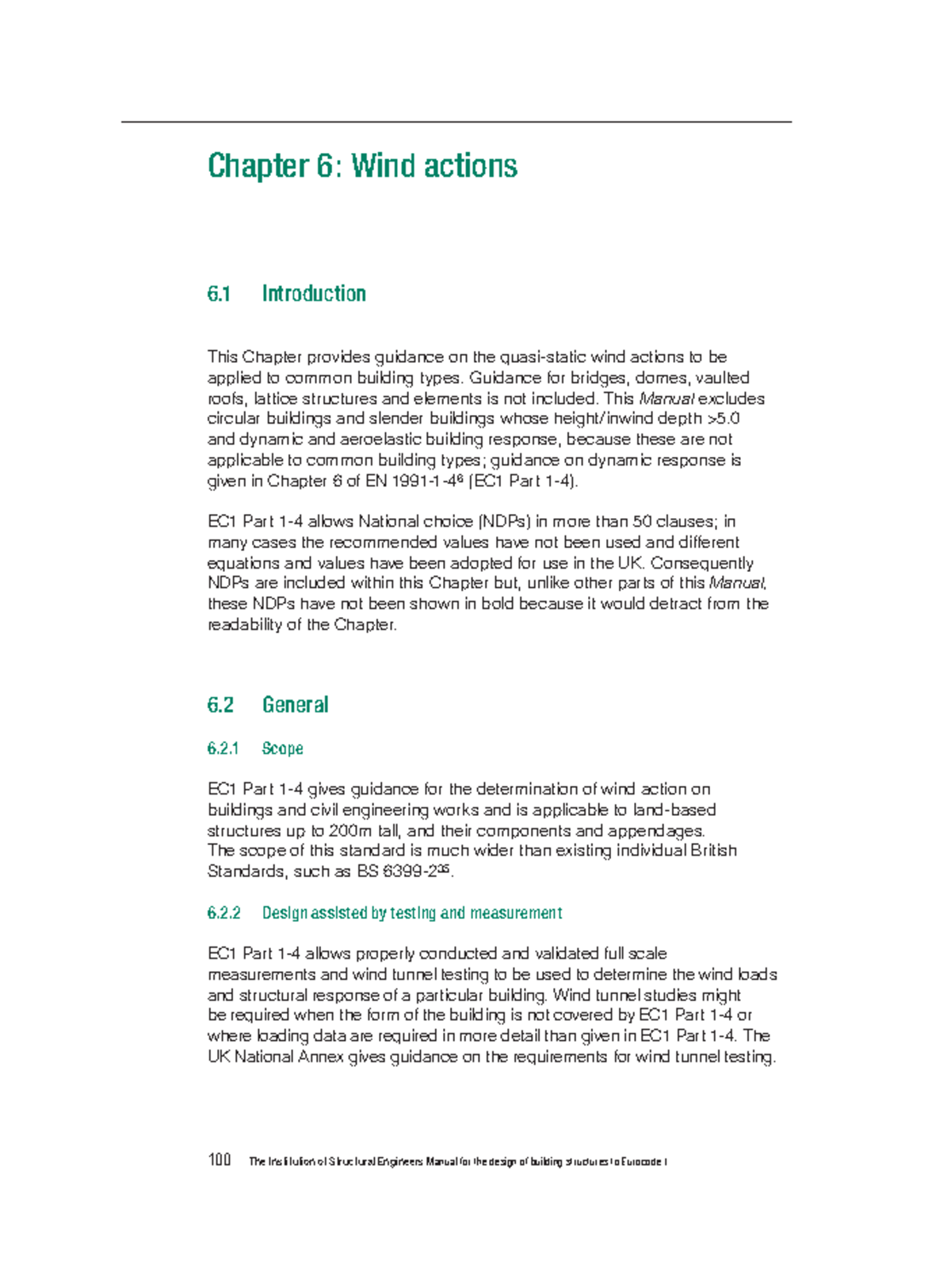 IStruct E Eurocode Manual 1 - Chapter 6: Understanding Wind Actions ...