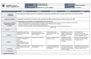 DLL Mapeh 6 Q3 W7 - Daily Lesson Log - GRADES 1 to 12 DAILY LESSON LOG ...