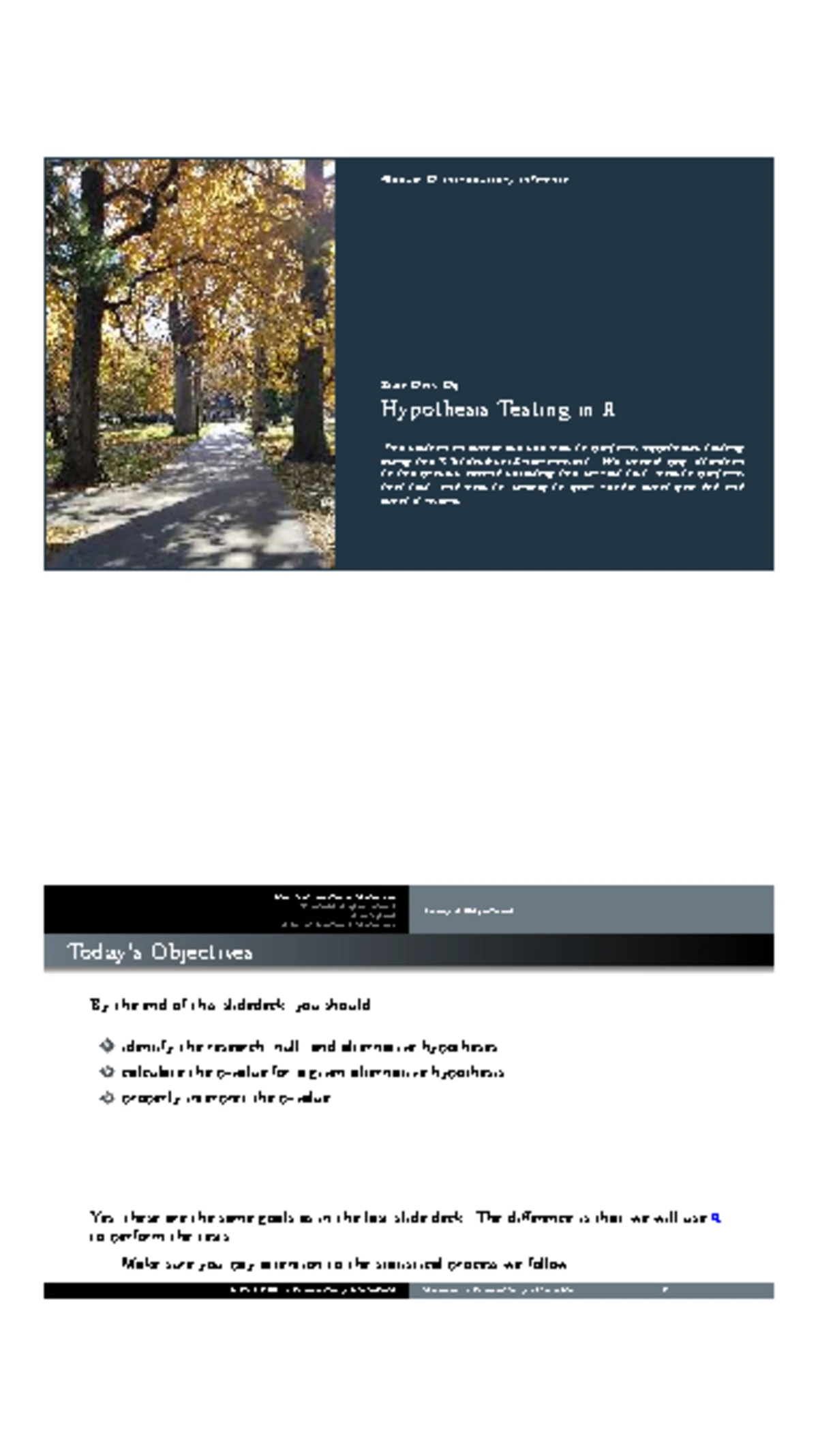 Comprehensive Guide to Statistical Inference and Hypothesis Testing ...