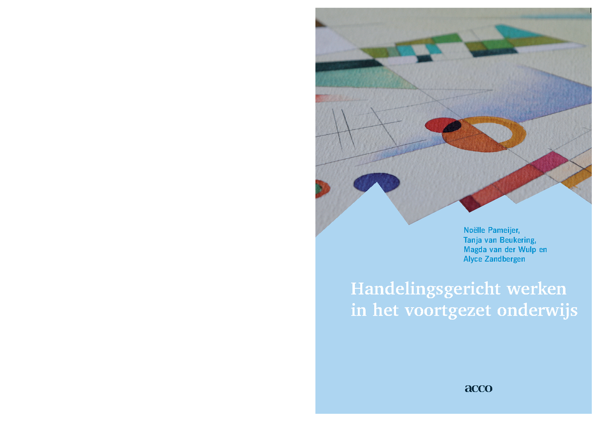 Herziening van 'Handelingsgericht Werken in het Voortgezet Onderwijs