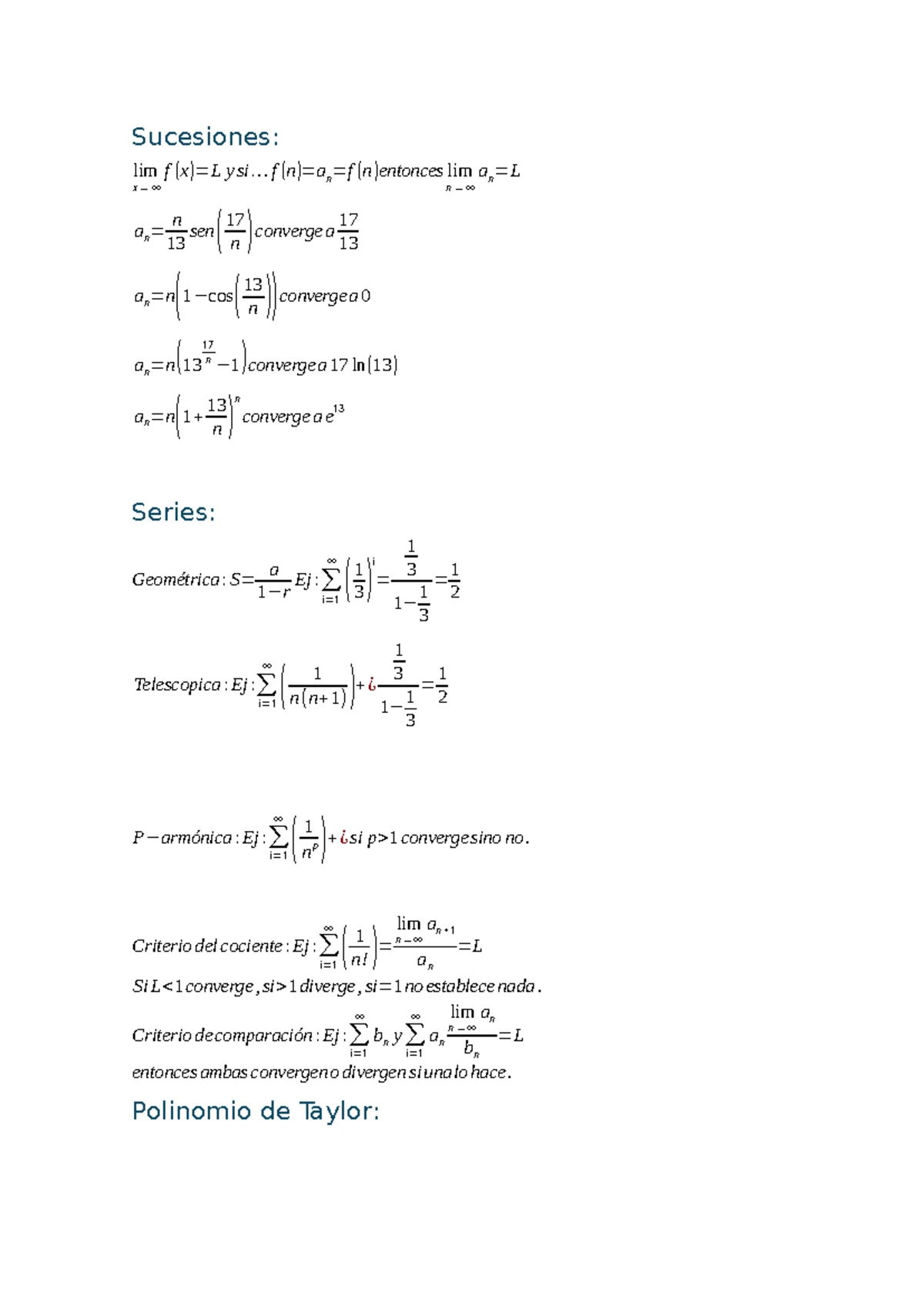 Formulas for Mod 3 & Mod 4: Key Equations and Concepts - Studocu