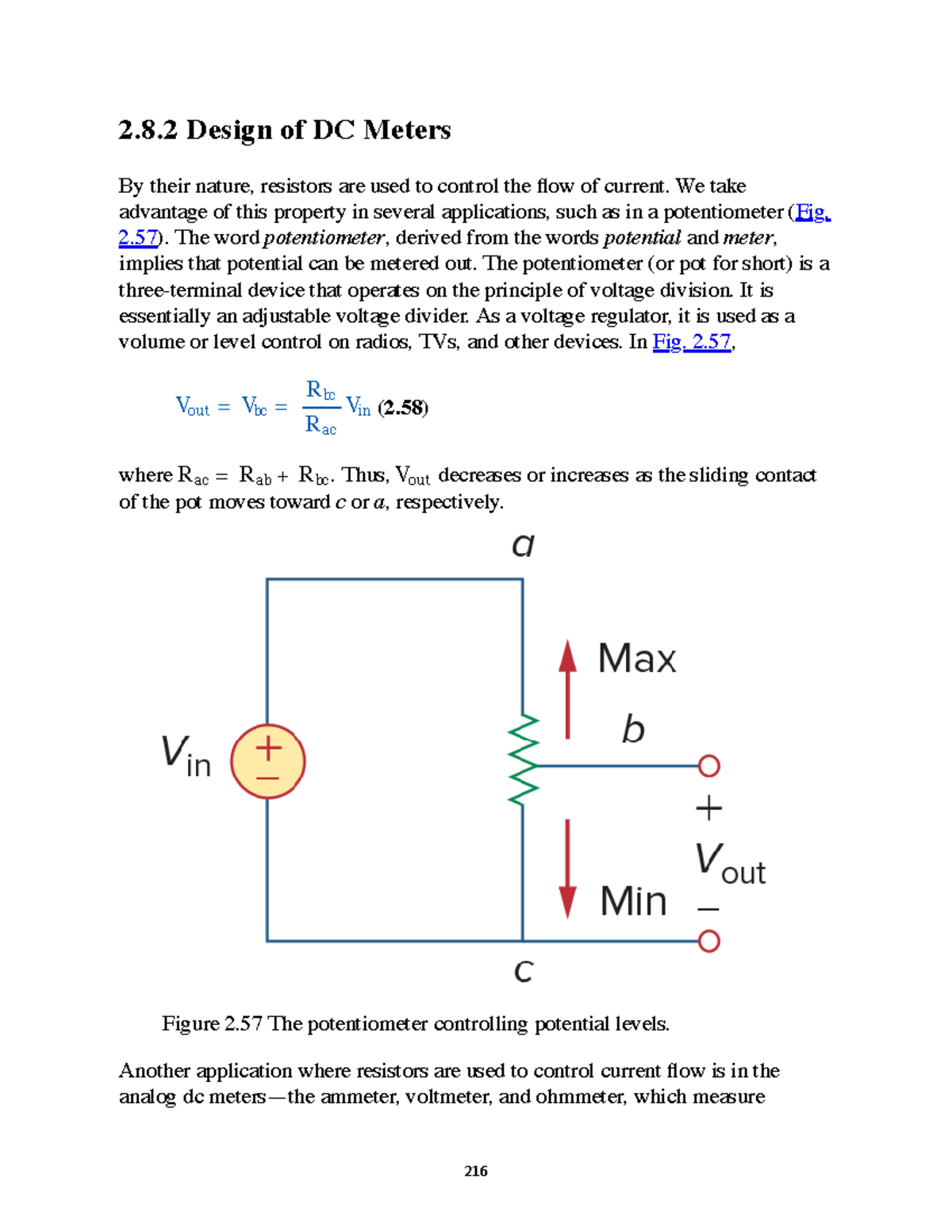 Design of DC Meters - Electronics - 2.8 Design of DC Meters By their ...